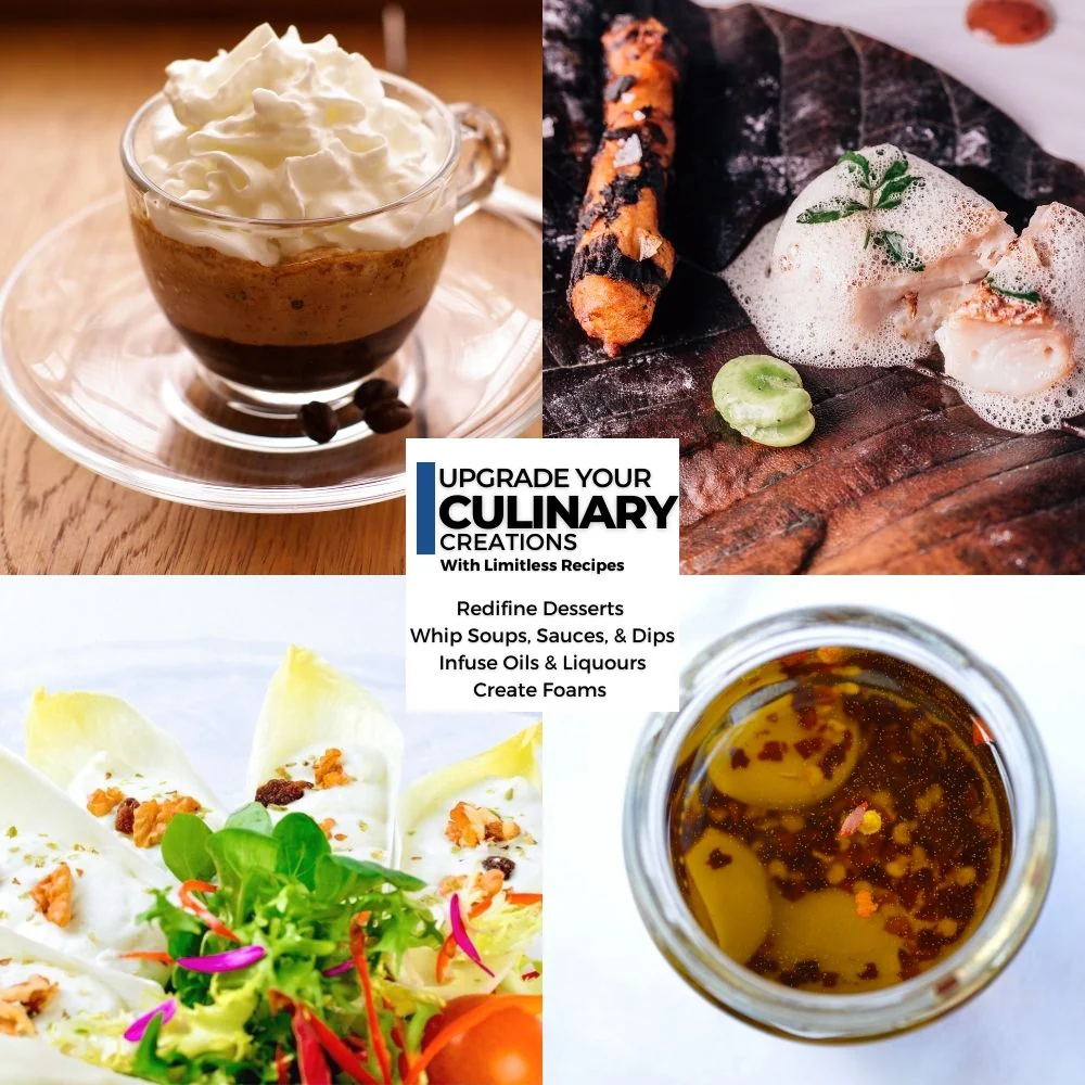 ICO Professional Aluminum Whipped Cream Maker Dispenser (1 Pint/0.5L) - Image 6